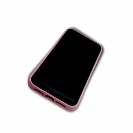 Husa biodegradabila iPhone 11, roz pudra [4]