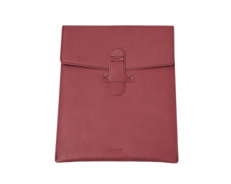 Huse MacBook si iPad din Piele - Husa plic iPad 9"-10" din PU Biogreen, magenta