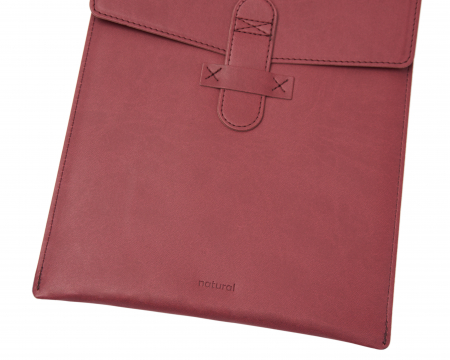 Husa plic iPad 9"-10" din PU Biogreen, magenta [2]