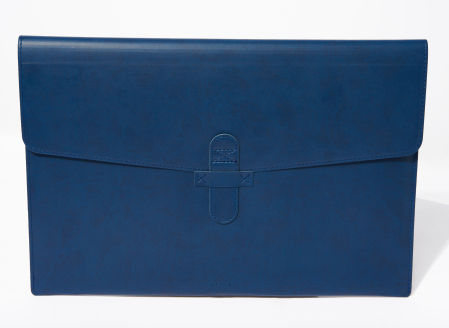 Husa plic Macbook 16'' din PU Biogreen, albastru [1]