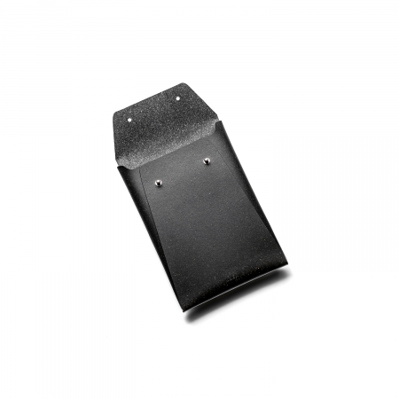 Husa plic iPad 9"-10" din piele naturala reciclata, negru [3]