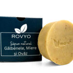 Rovyo - Săpun calmant cu Gălbenele, Miere și Ovăz