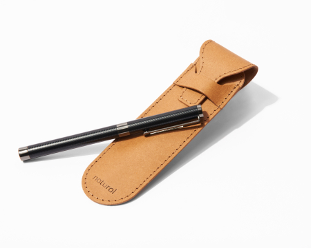 Set elegant maro - agenda cu husa , toc asortat din piele naturala reciclata si pix [3]