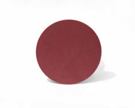 Suporti din Piele pentru Pahare - Suport pahare din PU biogreen rotund, 2 buc/set, magenta