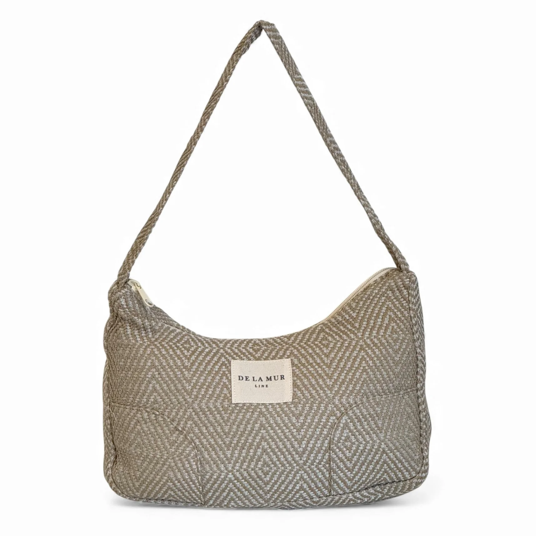 Genti mici de umar - Geantă Mică Sand Jacquard Bej | Origin and Natural