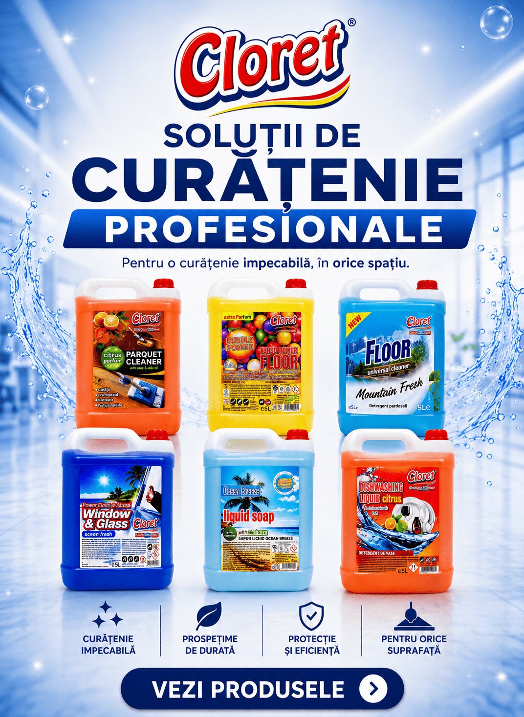 Solutii de curatenie profesionale