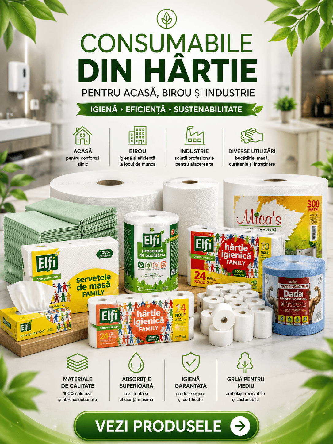 Produse din hartie si accesorii