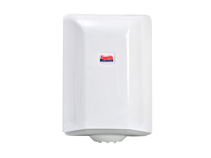 Dispenser rola prosoape de hartie ABS alb Expertto [1]
