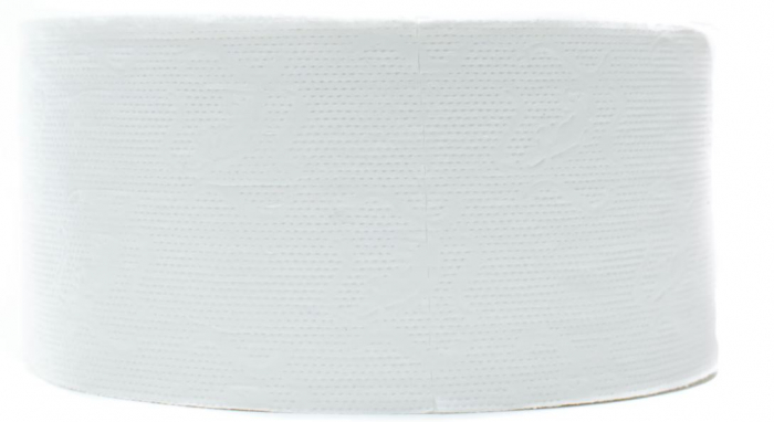 Rola Hartie igienica pentru dispenser cu derulare centrala, mini jumbo, 2 straturi, alb, 100% celuloza [4]