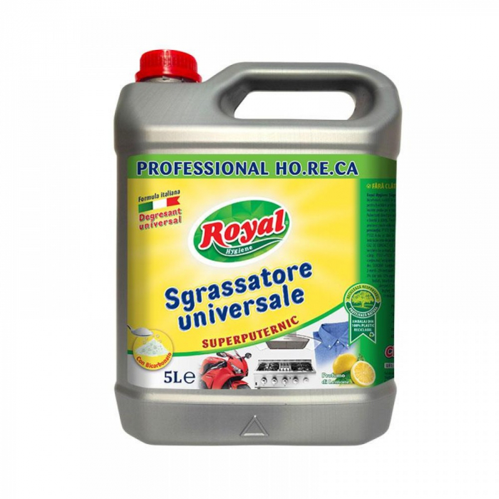 Royal Hygiene Sgrassatore Solutie degresanta universala cu bicarbonat 5 L [1]