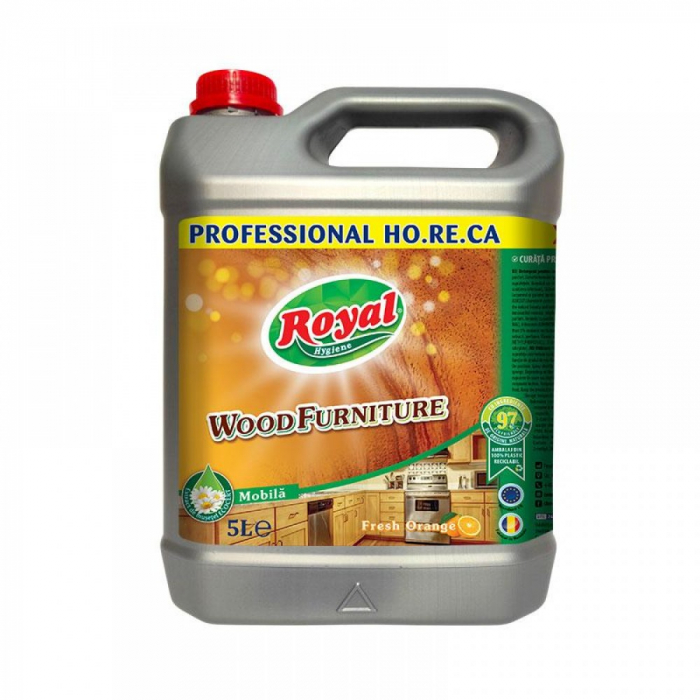 Royal Hygiene Solutie curatat Mobila parfum de citrice 5 L [1]