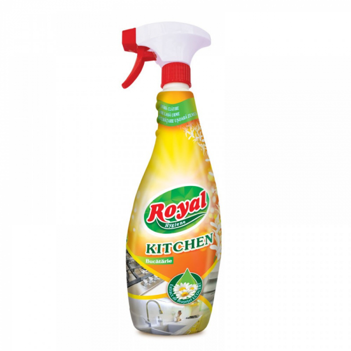 Royal Hygiene Solutie curatat Bucataria spray cu Musetel 750 ml [1]
