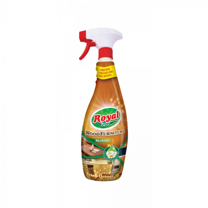 Royal Hygiene Solutie curatat Mobila spray parfum de citrice 750 ml [1]