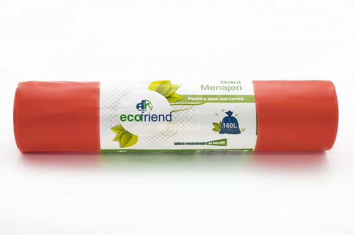 Saci menajeri ultrarezistenti 240 litri 10 buc/rola, diferite culori HDPE [2]