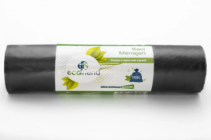 Saci menajeri ultrarezistenti 240 litri 10 buc/rola, diferite culori HDPE [1]