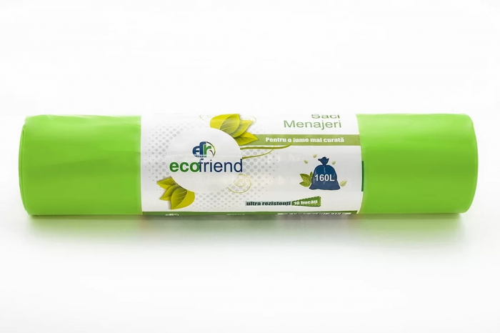 Saci menajeri ultrarezistenti 240 litri 10 buc/rola, diferite culori HDPE [4]