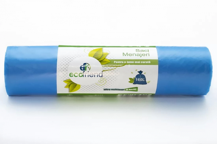Saci menajeri ultrarezistenti 240 litri 10 buc/rola, diferite culori HDPE [3]