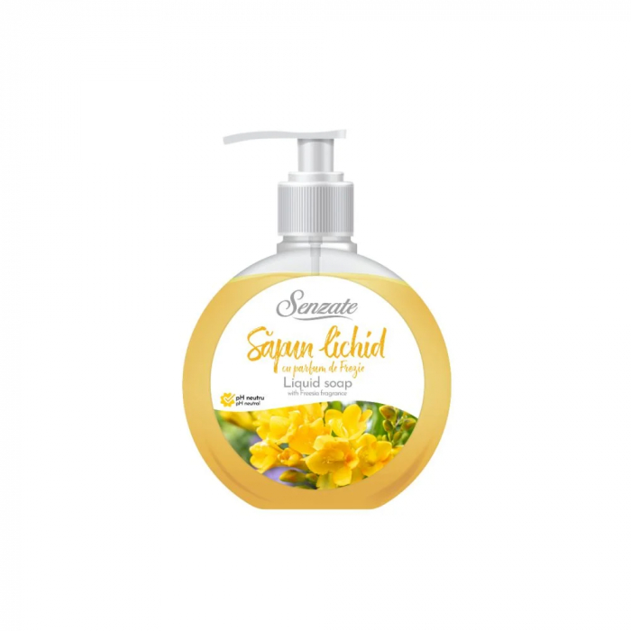 Sapun lichid 500 ml cu pompita, Senzate [6]