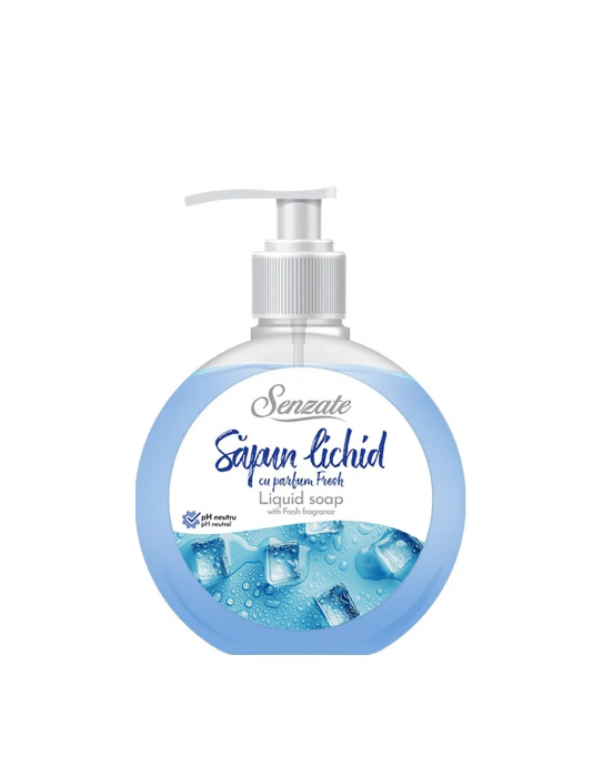 Sapun lichid 500 ml cu pompita, Senzate [3]