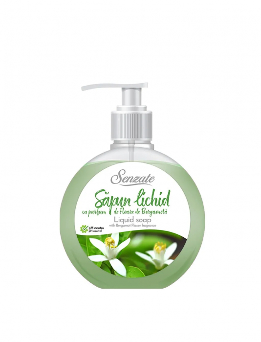 Sapun lichid 500 ml cu pompita, Senzate [5]
