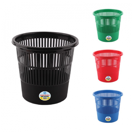 Cosuri gunoi - Cos gunoi birou, cu perforatii, plastic, diferite culori