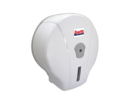 Dispensere, dozatoare, uscatoare - Dispenser hartie igienica mini jumbo ABS alb Expertto