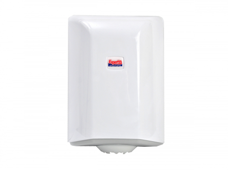 Dispensere, dozatoare, uscatoare - Dispenser rola prosoape de hartie ABS alb Expertto
