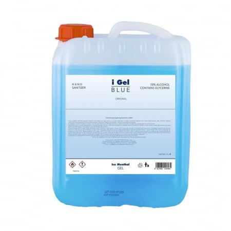 Dezinfectanti - IGel Blue Gel Dezinfectant Bactericid si Fungicid pentru maini 5 L