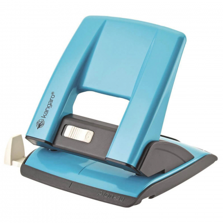 Birotica si papetarie - Perforator 30 coli Kangaro, metalic, diferite culori