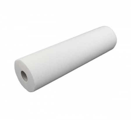 Rola Cearceaf Hartie, 60 cm x 50 m, 2 straturi, 100% Celuloza, Culoare Alb [1]