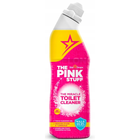 Degresanti - THE PINK STUFF Gel WC cu Inalbitor pentru Curatarea Toaletei, 750 ml