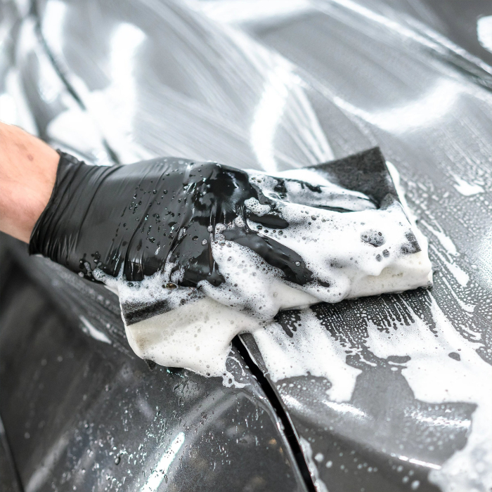 QJUTSU Ultrasoft Sponge – burete auto ultra-fin pentru detailing profesional [2]