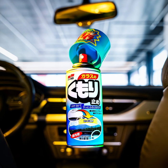 Soft99 Anti-Fog Spray – Spray anti-aburire pentru geamuri și vizieră, 180 ml [2]