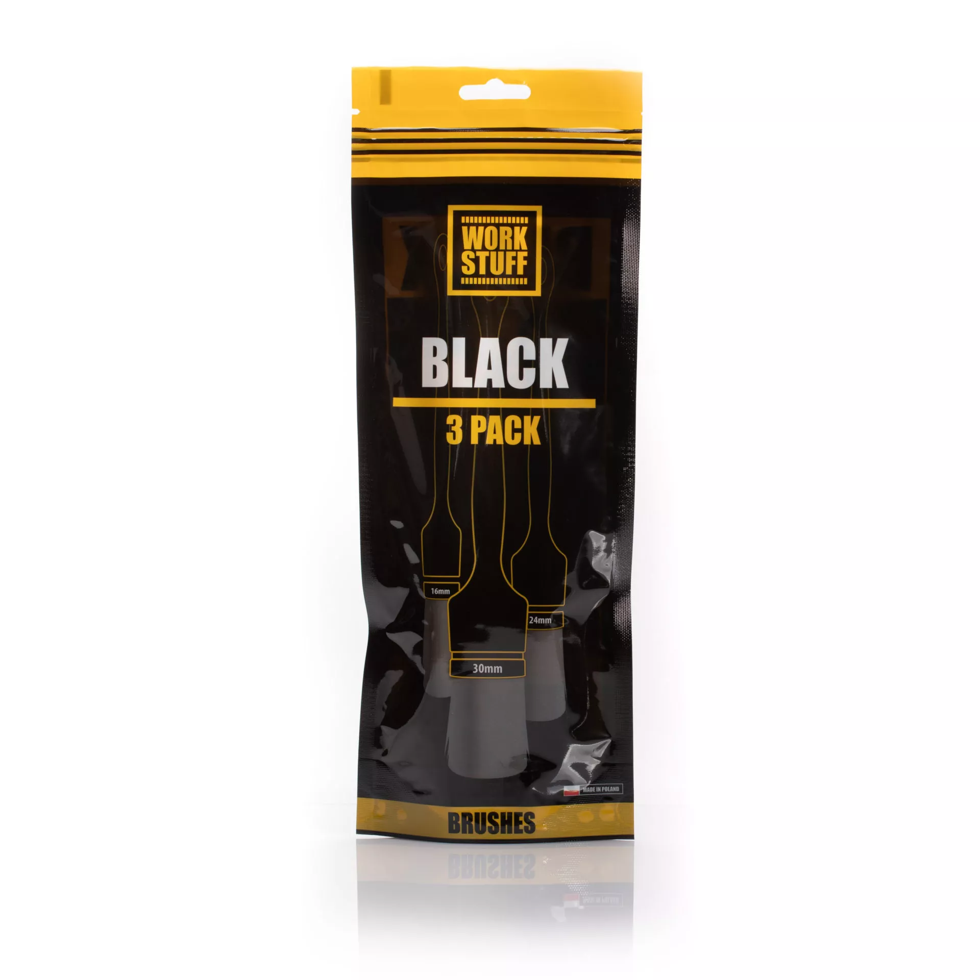 DETAILING BRUSH Black 3-pack [2]