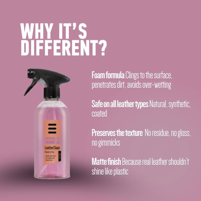 Ewocar LeatherClean 5L – Cleaner spumant premium pentru piele și plastic interior [2]