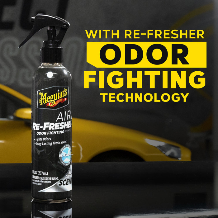 Meguiar’s Air Re-Fresher Odor Fighting Spray Black Chrome – Spray Eliminare Mirosuri pentru Interior Auto [2]