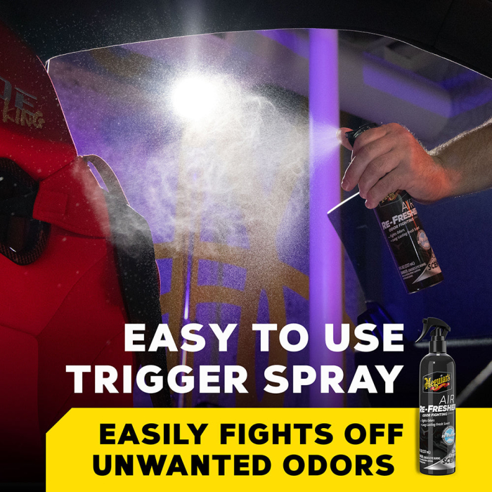 Meguiar’s Air Re-Fresher Odor Fighting Spray Black Chrome – Spray Eliminare Mirosuri pentru Interior Auto [3]