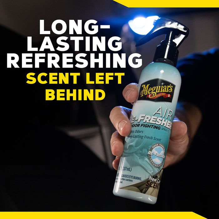 Meguiar’s Air Re-Fresher Odor Fighting Spray New Car Scent – Spray Eliminare Mirosuri cu Parfum „Mașină Nouă” [7]