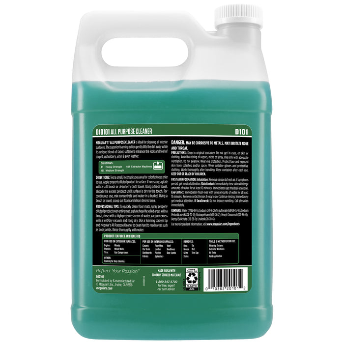 Meguiar’s All Purpose Cleaner – Cleaner Universal Profesional (D10101, 3.78 L / 1 Gallon) [2]