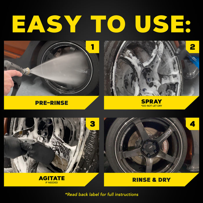 Meguiar’s Hot Rims™ Aluminum Wheel Cleaner – Curățitor pentru Jante din Aluminiu (G14324, 710 ml / 24 oz) [7]