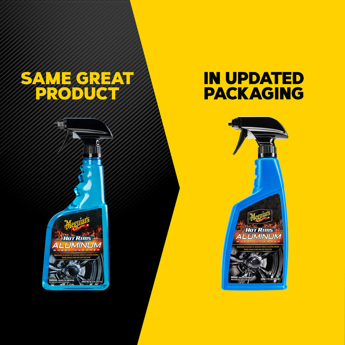 Meguiar’s Hot Rims™ Aluminum Wheel Cleaner – Curățitor pentru Jante din Aluminiu (G14324, 710 ml / 24 oz) [3]