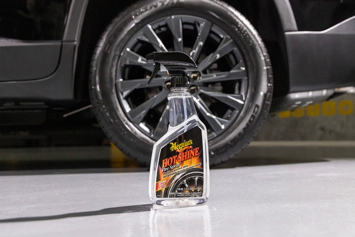 Meguiar’s Hot Shine™ Tire Spray – Dressing pentru Anvelope High Gloss (G12024, 710 ml / 24 oz) [8]