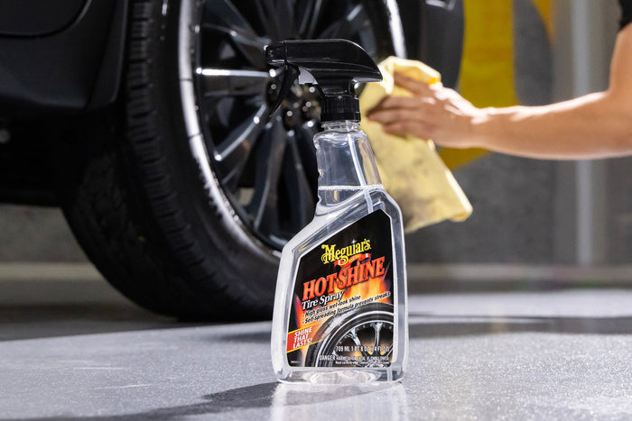 Meguiar’s Hot Shine™ Tire Spray – Dressing pentru Anvelope High Gloss (G12024, 710 ml / 24 oz) [7]