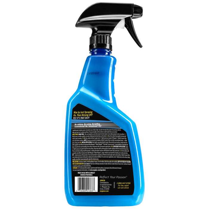 Meguiar’s Hybrid Ceramic Wax G190526 – Ceară Auto Ceramică Spray (769 ml / 26 oz) [2]