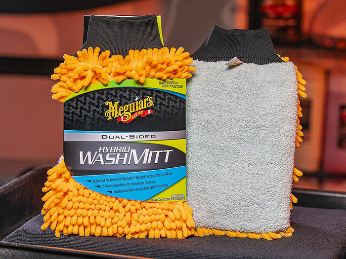Meguiar’s Hybrid Wash Mitt X210200 – Mănușă Microfibră Premium pentru Spălare Auto [4]