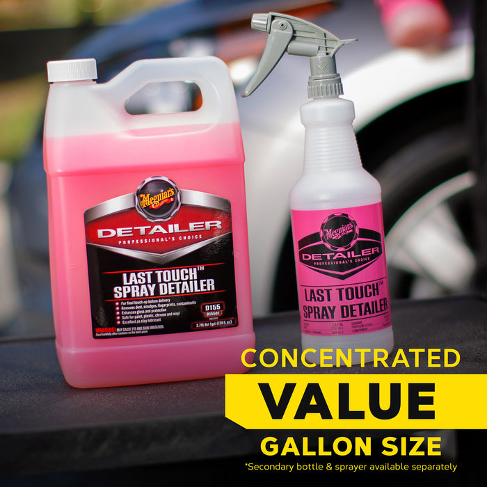 Meguiar’s Last Touch Spray Detailer – Quick Detailer Profesional (D15501, 3.78 L / 1 Gallon) [8]