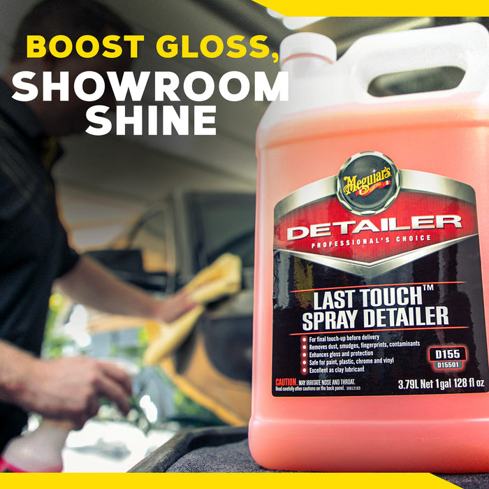 Meguiar’s Last Touch Spray Detailer – Quick Detailer Profesional (D15501, 3.78 L / 1 Gallon) [9]