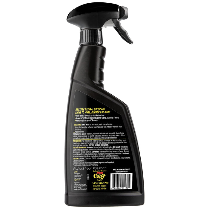 Meguiar’s Natural Shine® Protectant – Protecție și Îngrijire pentru Plastic, Vinil și Cauciuc (G4116, 473 ml / 16 oz) [2]