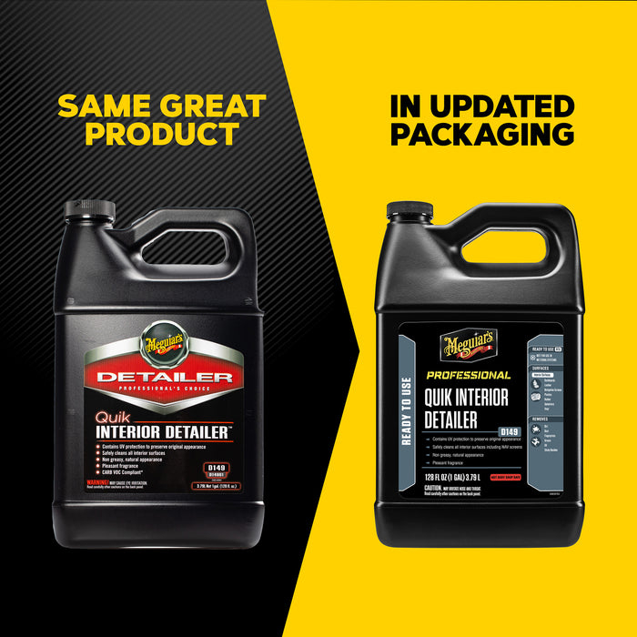 Meguiar’s Quik Interior Detailer – Cleaner și Protector Interior Auto (D14901, 3.78 L / 1 Gallon) [3]
