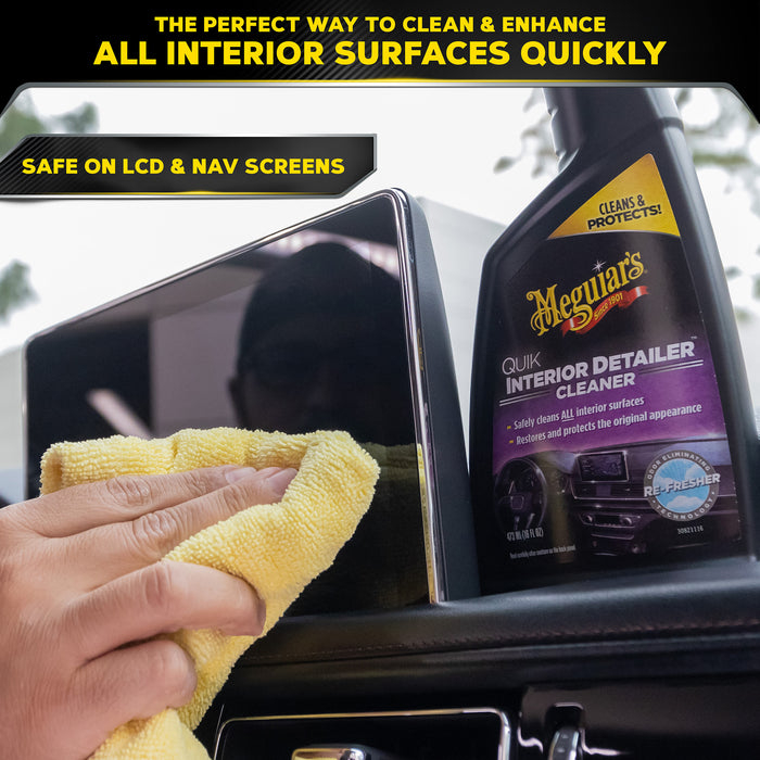 Meguiar’s Quik Interior Detailer™ – Curățitor Rapid pentru Interior Auto (G13616, 473 ml / 16 oz) [4]